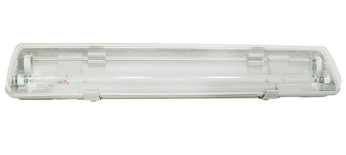 Влагозащищенный светильник для LED ламп LR-F-Т8  2Х18 IP 65 - фото 4552